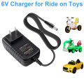 6V Charger for Ride on Toys, 6V Battery Charger for Kids Ride on Car, 6 Volt Charger for Power Wheels Electric Ride-Ons Accessor. 