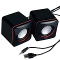 Speakers USB Powered Speakers, Desktop Mini Computer Laptop Speaker Bass Sound Music Player System Wired Speaker Durable. 