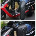 knee supporter Sports Leg Guards Extended Straps Knee Pads Sports Winter Warm Knee Pads Leg Guards Fleece Thickened Uni Supports Braces. 