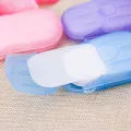 【WEJA】20PCS Portable Disposable Soap Paper Travel Soap Paper Washing Hand Bath Clean Scented Slice Sheets Mini Paper Soap Dropshipping. 
