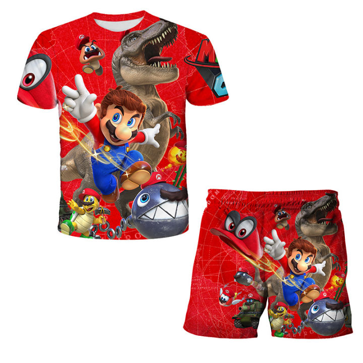 Super%20Mario%20bros%20Tshirt%20Shorts%202%20Pcs%20Suits%20Children%20Clothing%20Sets%20Kids%20T-Shirt%20Shorts%20Baby%20Boys%20Girls%20Tops%20Short%20Pants%20Suit%208%20Ys%20-%20Image%206
