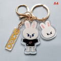 Stray Kids Cartoon SKZOO Key Chain Quality Acrylic Key Chain Bag Accessories ANLAN. 