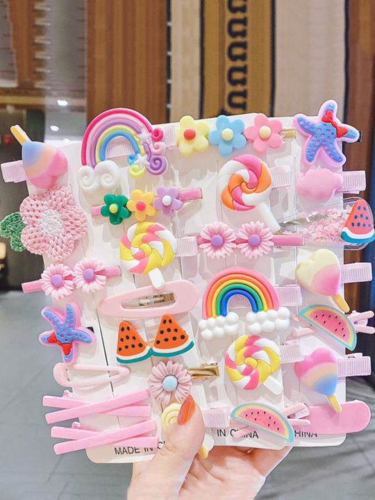 14/PCS%20Cartoon%20Baby%20Hair%20clips%20Flower%20Animal%20Girls%20Princess%20Hairclip%20Hair%20Accessories%20-%20Image%206