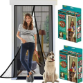 Magnetic Magic Mesh Door Screen, Reliable Anti-Bug Mesh Curtain with Automatic Magnetic Closure, Anti-Mosquito Netting for Doors. 
