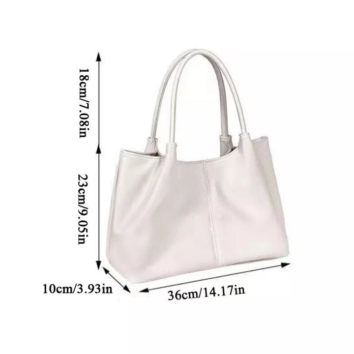 Women%20PU%20Leather%20Tote%20Bags%20Crossbody%20Handbags%20Shoulder%20Purse%20Messenger%20Black%20-%20Image%204