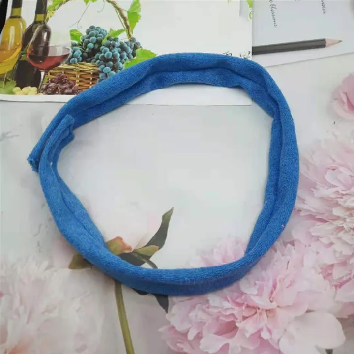 5Pcs%20Towel%20Cloth%20Hair%20Band%20Towel%20Cloth%20Hair%20Band%20Comfortable%20Washing%20Exercise%20Yoga%20Women'S%20Headband%20-%20Image%204