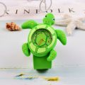 Green Turtle Sea Turtle Green Tortoise Children's Pat Watch Cartoon Toy Watch Boys and Girls Social. 