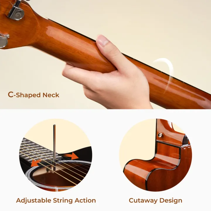 38''%20Acoustic%20Box%20Guitar%20with%20Bag%20Pick%202%20year%20Warranty%20Standard%20Size%20Hand%20Made%20Steel%20Strings%20Beginner%20level%20Box%20Guitar%20Truss%20rod%20Adjustable%20Fret%20board%20Black,%20Natural%20Wood,%20Blue%20%20the%20olive%20tree%20guitar%20Kabat%20Davis%20Kandy%20Musica%20-%20Image%204