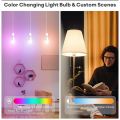 16 Color RGB LED Multicolor Bulb E27 Base 220V Household Lighting 10W Dimmable 24 Key Remote Control Atmosphere Neon Light Bulb. 