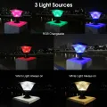 Outdoor Pillar Lights Solar Charging IP65 Waterproof Column Lamp Post Lights Courtyard Lamp Headlight Pillar Fence Post Garden lights For Courtyard Fence Column. 