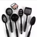 Kitchen Tools - 6 Pcs Kitchen Spoon Set 6 PCS Kitchen Utensils Set Non-Stick Dishwasher Safe Cooking Tools Spoon, Slotted Spoon, Spatula, Skimmer, Ladle, Pasta Server. 
