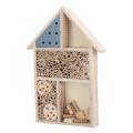 Wooden Insect Bee House Wood Bug Room Hotel Shelter Garden Decoration Nests Box Insect House. 