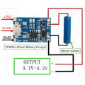 Battery charger module_5V micro USB _ power bank, Li , Lipo. 