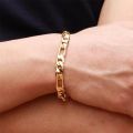 Stainless Steel Bracelet - Silver / Gold Plated 925 Sterling Silver Couple Unisex Unisex Stainless Steel Durable Silver Color Lara Bracelet Bracelet Not Watch Set For Men Business Fashion Casual Round Pointer Calendar Not Watch Accessories. 