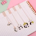 Unique Bookmark Design Meteor Rabbit Bookmark Panda Bookmark Rocket Bottle Bookmark Cat-shaped Bookmark. 