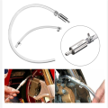 1Set Motorcycle Brake Bleed Bleeder Fluid Hose Hydraulic Oil Change Pump Tool Brake Bleeder Accessories. 