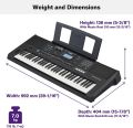 Yamaha PSR-E473 Keyboard With Double X Stand, Padded Bag, Power Adapter 1Year warranty Digital Touch Sensitive Portable 61-Keys Keyboard With Stand, Gig Bag, Dust Cover, & Power Adapter. Yamaha Keyboard PSR473 organ psr E 473 E473 yamaha keyboard musical. 