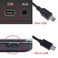 5V 3.5A Dual Mini USB Ports Dash Cam Car Cigarette Adapter Lighter Power Cable Socket Charger for DVR Vehicle Charging. 