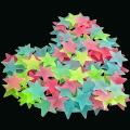Radium Stars 25 pcs Wall Stickers Night Glowing Stars 25 pcs Plastic Radium Stars For Decoratoin. 