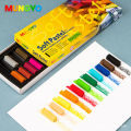 DUKEEN Mungyo Soft Pastel Drawing Art Pastel 24/32/48/64 Colors Set Square Mini Colored Chalk. 