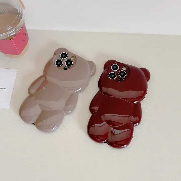 HOCE%20Korean%20Glitter%203D%20Bear%20Cute%20Phone%20Cases%20For%20iPhone%2017%2016%2015%2014%2013%2012%2011%20Pro%20Max%2014%2015%2016%20Plus%20Case%20Silicone%20Cartoon%20Shockproof%20Cover%20-%20Image%209