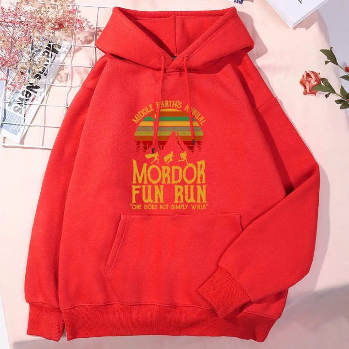 Middle%20Earth'S%20Annual%20Mordor%20Fun%20Run%20Male%20Tracksuit%20Classic%20Outdoor%20Clothing%20Casual%20Quality%20Hoodies%20Chic%20Loose%20Hoodie%20Men'S%20-%20Image%202