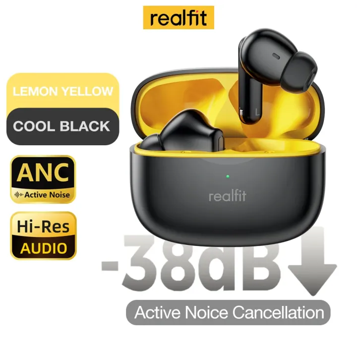 Realfit%20F3%20ANC%20Bluetooth%20Earphones%20TWS%2038dB%20Active%20Noise%20Cancellation%20Bluetooth%20Stereo%20Superb%20Bass%20Wireless%20Earbuds%20-%20Image%203