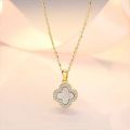 Clover Necklace Female Fashion Women's Collar Chain Korean Style Necklaces for Girls Gifts. 
