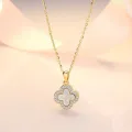 Clover Necklace Female Fashion Women's Collar Chain Korean Style Necklaces for Girls Gifts. 