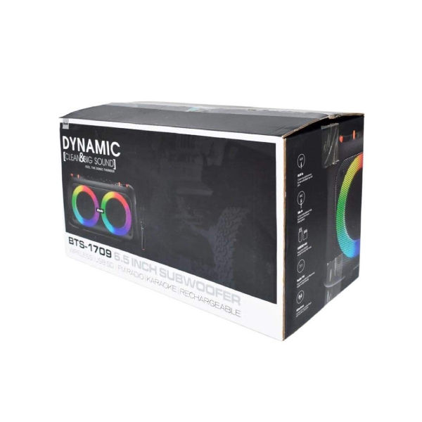 Brodu%20BTS-1709%20Bass%20Portable%20Subwoofer%20Bluetooth%20Karaoke%20Speaker%20with%20Wireless%20MIC%20Big%20Sound/Dynamic%20%7C%20ARM%20-%20Image%202