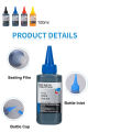 Universal Refill Ink Bottle 100ml Canon, Epson, Brother, HP CMYK (Cyan, Magenta, Yellow, Black) (ONLY 1 Bottle included- Select required color). 