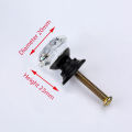 20-40mm Crystal Handle Diamond Glass Knobs Cupboard Drawer Pull Kitchen Cabinet Door Wardrobe Handles Hardware. 