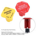 Yellow Semi Truck Parking Brake Knob Red Trailer Air Brake Knob Threaded Type 25110977 Push Pull Valves for Semi Truck Trailer. 