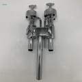 Drum Holder Bracket Support, Metal Tom Drum Mount Clamp Holder Rack for Drummer, Tom Drum Percussion Instrument Accessory. 