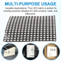 WS2812 RGB LED Matrix Panel WS2812 Led Programmable Light Individually Addressable Flexible for Video Display, DC5V (16x16). 