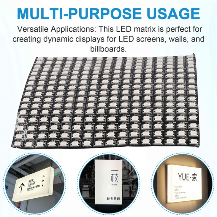 WS2812%20RGB%20LED%20Matrix%20Panel%20WS2812%20Led%20Programmable%20Light%20Individually%20Addressable%20Flexible%20for%20Video%20Display,%20DC5V%20(16x16)%20-%20Image%205