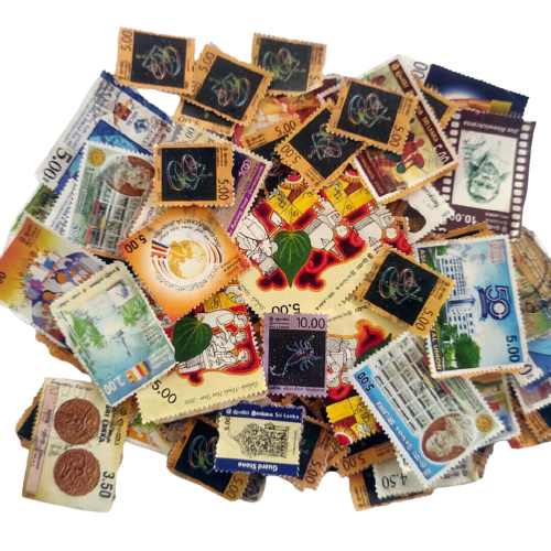 Postage Sri Lankan Old Used Stamps