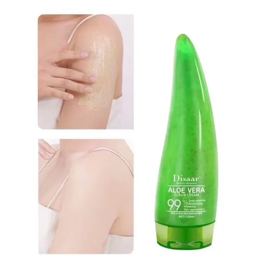 Disaar%20Aloe%20Vera%20Scrub%20Cream%2099%25%20-%20120%20ml%20-%20Image%202