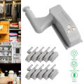 lowest price 10PCS Cabinet Hinge LED Sensor Light For Wardrobe Cupboard Kitchen Door Closet. 