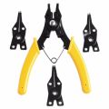 【StyleVoyager】4in1 Snap Ring Plier Circlip Combination Retaining Clip Pliers Hand Tool Set. 