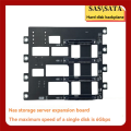 Hard Disk Backplane SFF8643 to 4-Bay Hard Drive Backplane for Nas Storage Server. 