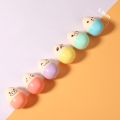 【HOT】 6PCS Cute Mini Smiling Face Pill Highlighter Lovely Cartoon Painting Pen Marking Pens Students Learn Stationery Supplies. 