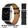 Leather Strap for Apple Watch Band 49mm 45mm 44mm 42mm 41mm 40mm 38mm Wristband IWatch Bracelet for Series 7 5 6 SE 8 Ultra. 