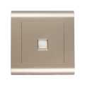 Modular Gold Cat 5 Data Socket Outlet. 