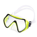 Swimming Eyewear Tempered Glass s Water Sports Equipment Snorkeling Scuba Diving Mask Transparent Large Frame Goggles Queena. 
