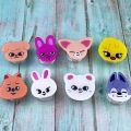 Kpop Stray Kids Skzoo Character Design Acrylic Socket for Stay Phone Holder. 