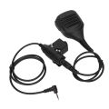 Hand Microphone + U94 PTT 7.1mm High Strength Shoulder Microphone PU Line. 