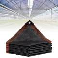 Shade Cloth with Reinforced Grommets Sunblock Mesh Durable Shading with 6 Lines Edges Shade Net for Greenhouse, Balcony, Yard , 4mx5m. 