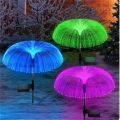 Lighting Solar Garden Lights,  Color Changing Solar Lights Decorations, Garden Decoration Waterproof Solar Fiber Lights, Garden Yard Festive Christmas Decorations   Outdoor Solar LED Lights  Waterproof Garden Pathway Patio Yard Fairy Light L. 