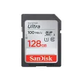 SanDisk 128GB Ultra SD Card (140 Mb/s). 